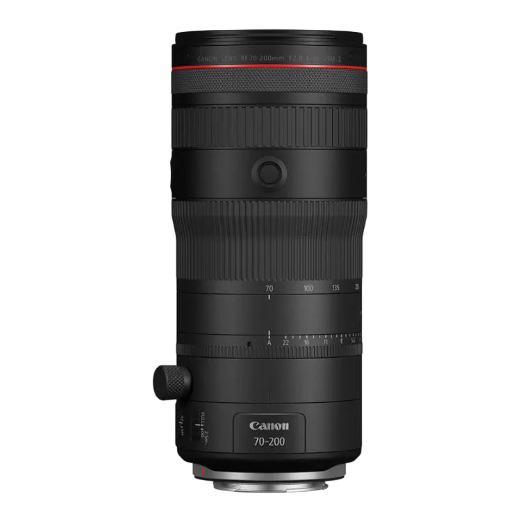 Canon camera lens on a white background