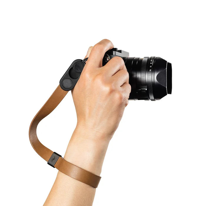 Peak Design Cuff Leather Camera Wrist Strap (Tan)