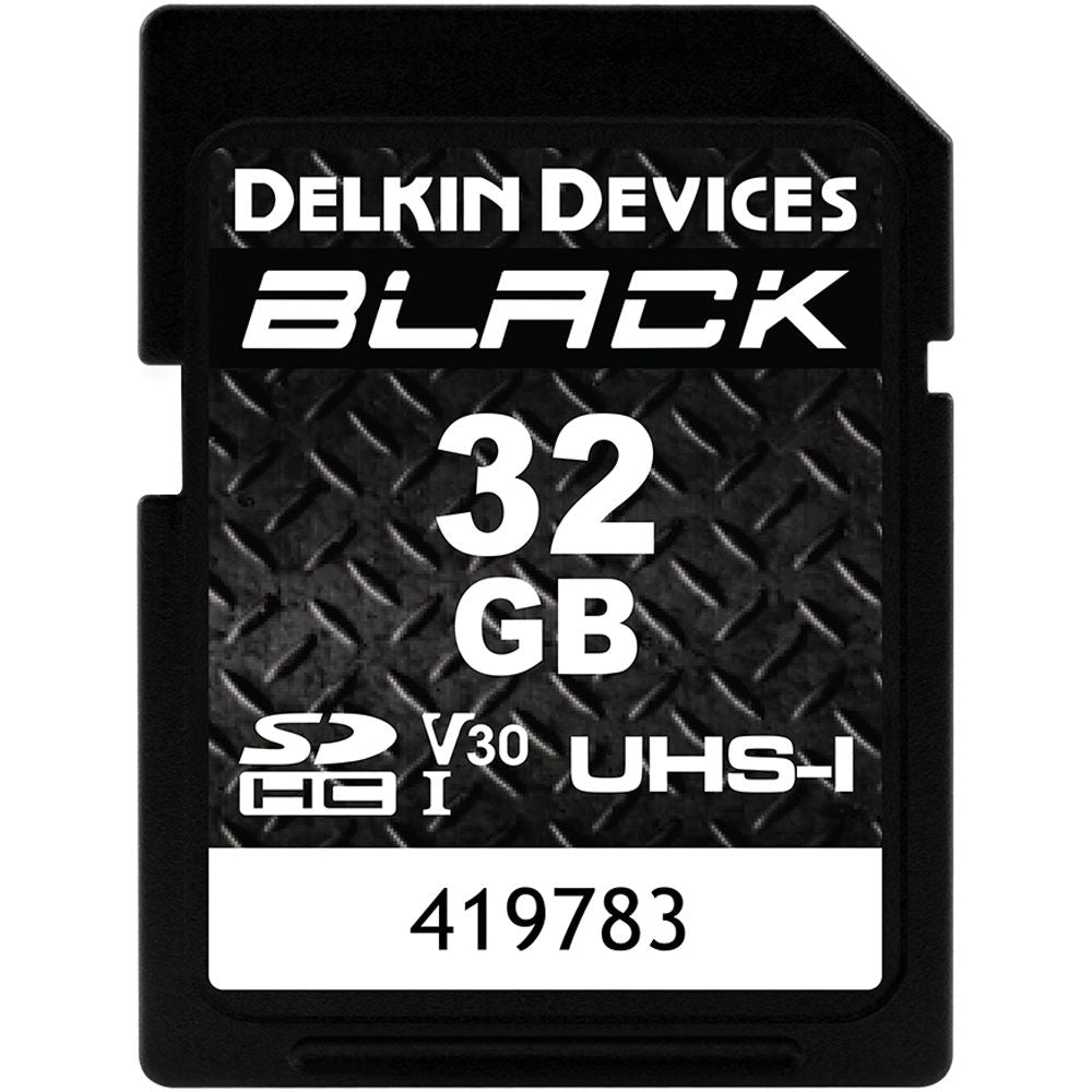 Delkin Devices 132GB Rugged Black SDHC UHS