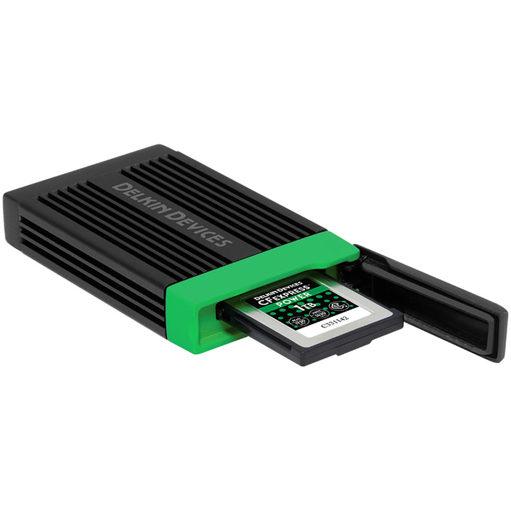 Delkin Devices CFexpress Type B Memory Card Reader USB 3.2