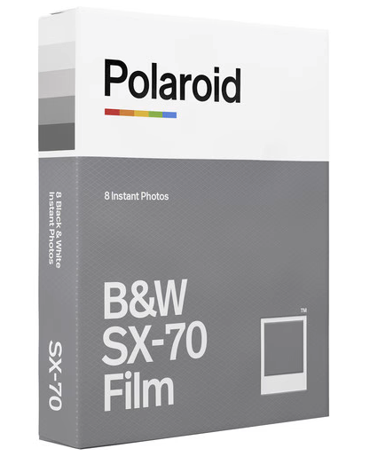 Polaroid Black & White SX-70 Instant Film (8 Exposures)