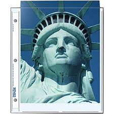 Print File 25 811-2P Archival Print Preservers 8.5"x11"