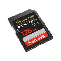 SanDisk 128GB Extreme PRO SDHC And SDXC UHS-I Memory Card