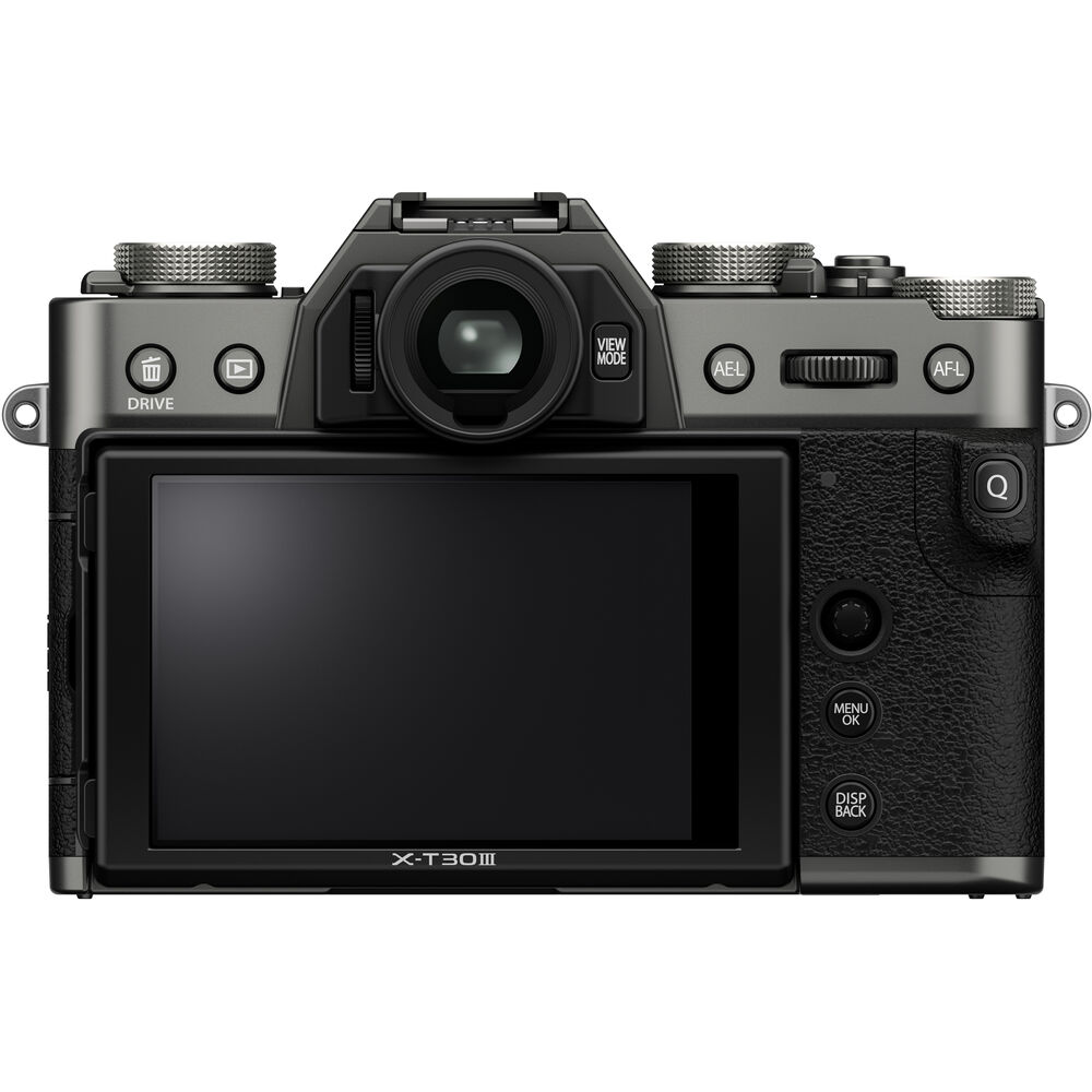 FUJIFILM X-T30 III Mirrorless Camera (Charcoal Silver)