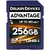 Delkin Devices 256GB ADVANTAGE UHS-I SDXC Memory Card