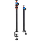 3 Legged Thing Camera Desk Mount/Stand with Horizontal Arm with Rod Clamp Kit