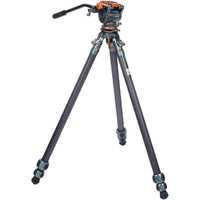 3 Legged Thing Mike Carbon Fiber Tripod & Airhead Cine with Arca-Swiss Style Plate