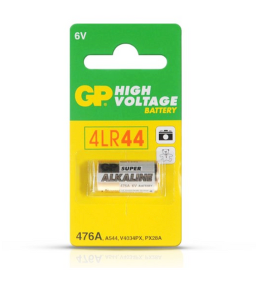 GP Alkaline Battery 4LR44 6V 476A  X 1