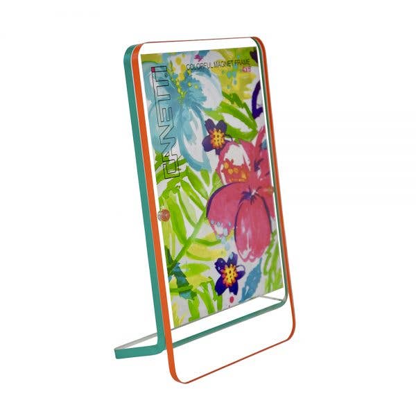 Colorful Acrylic Magnet Frame 4"x6" - 8 Colors