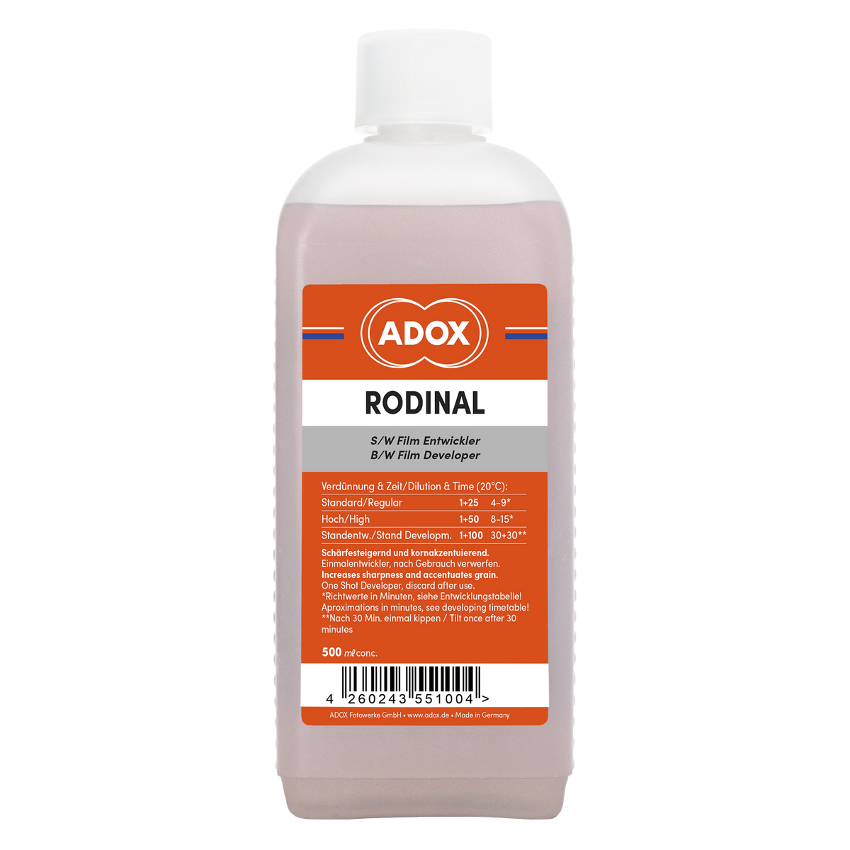 Agfa ADOX Rodinal 500ml