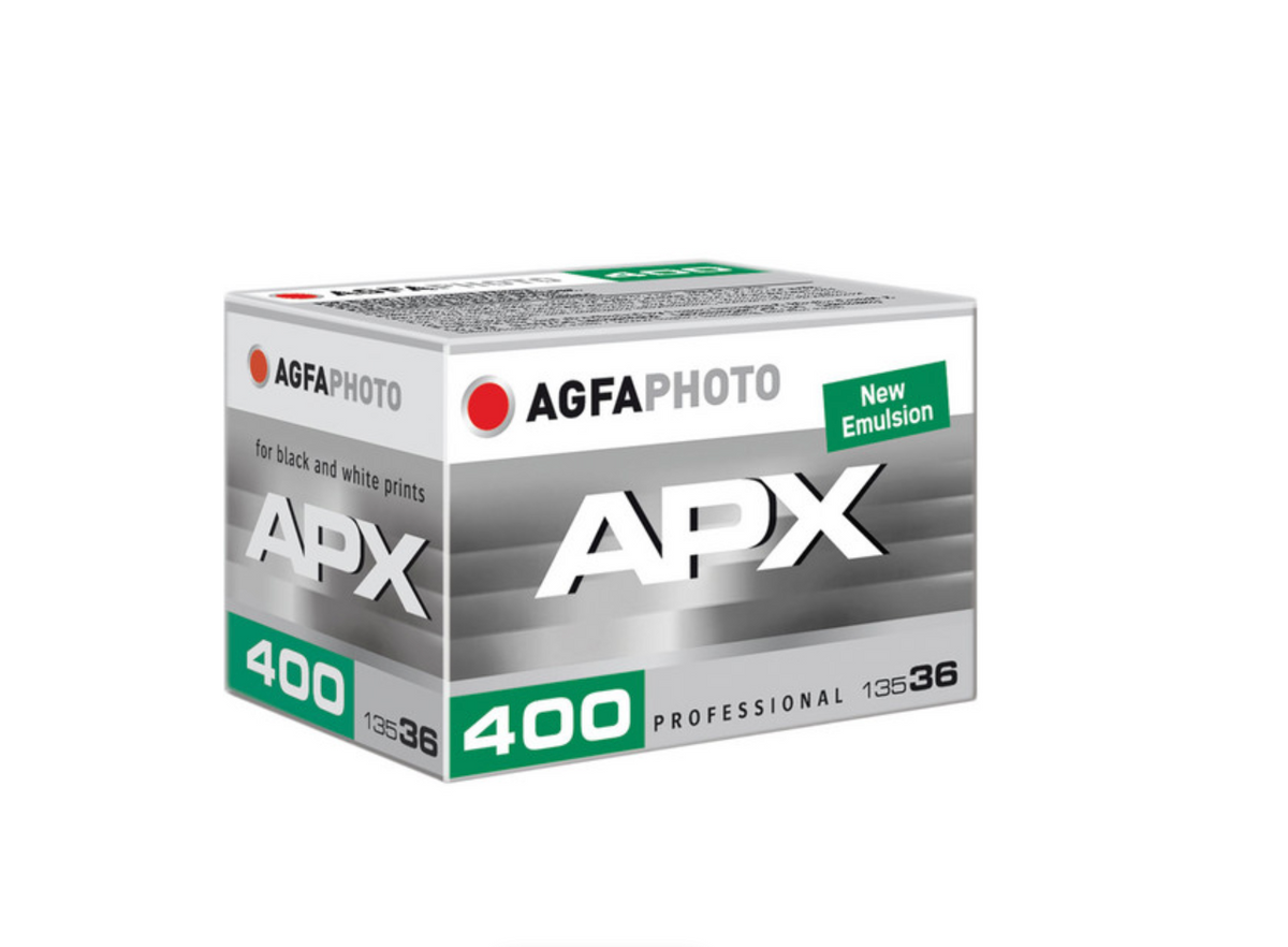 AgfaPhoto APX 400 Professional BW Film (35mm Roll Film, 36 Exposures)