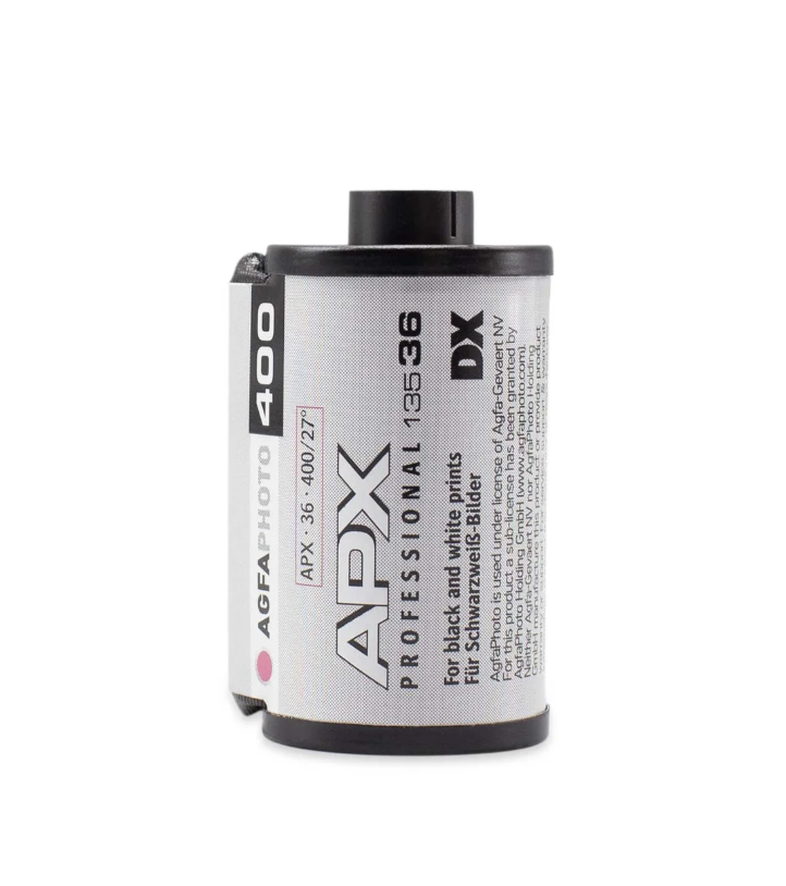 AgfaPhoto APX 400 Professional BW Film (35mm Roll Film, 36 Exposures)