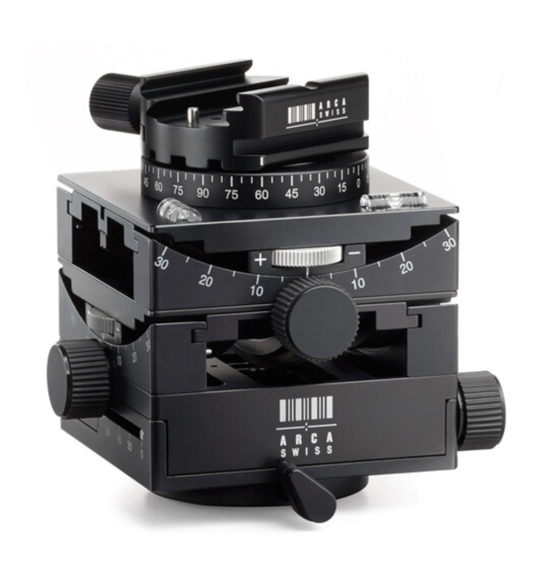 Arca-Swiss C1 Cube cp Geared Head with ClickPan and Arca FlipLock Release