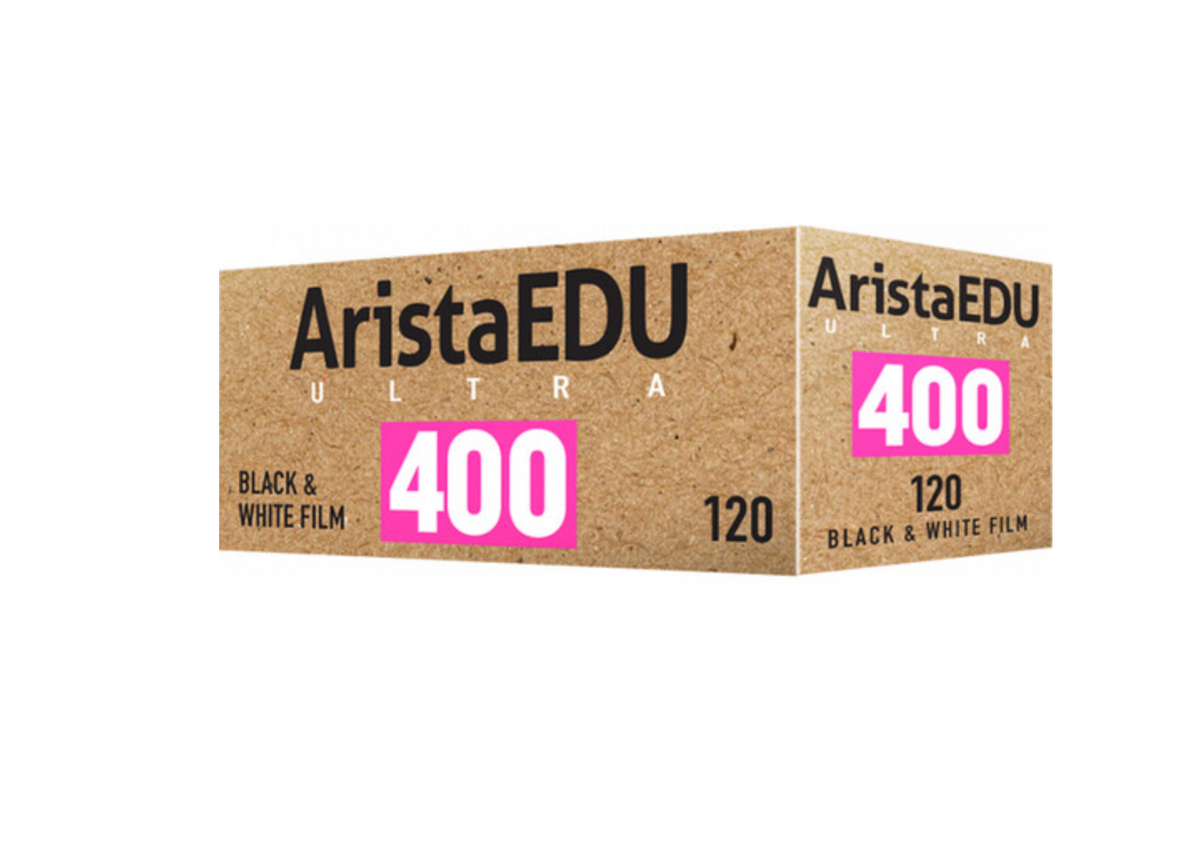 Arista EDU Ultra 400 Black and White Negative Film (120 Roll Film)