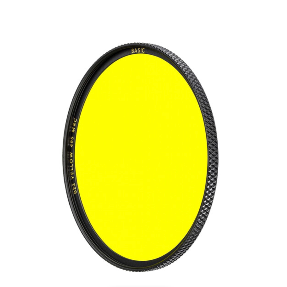 B+W MRC Basic Yellow Filter 022M