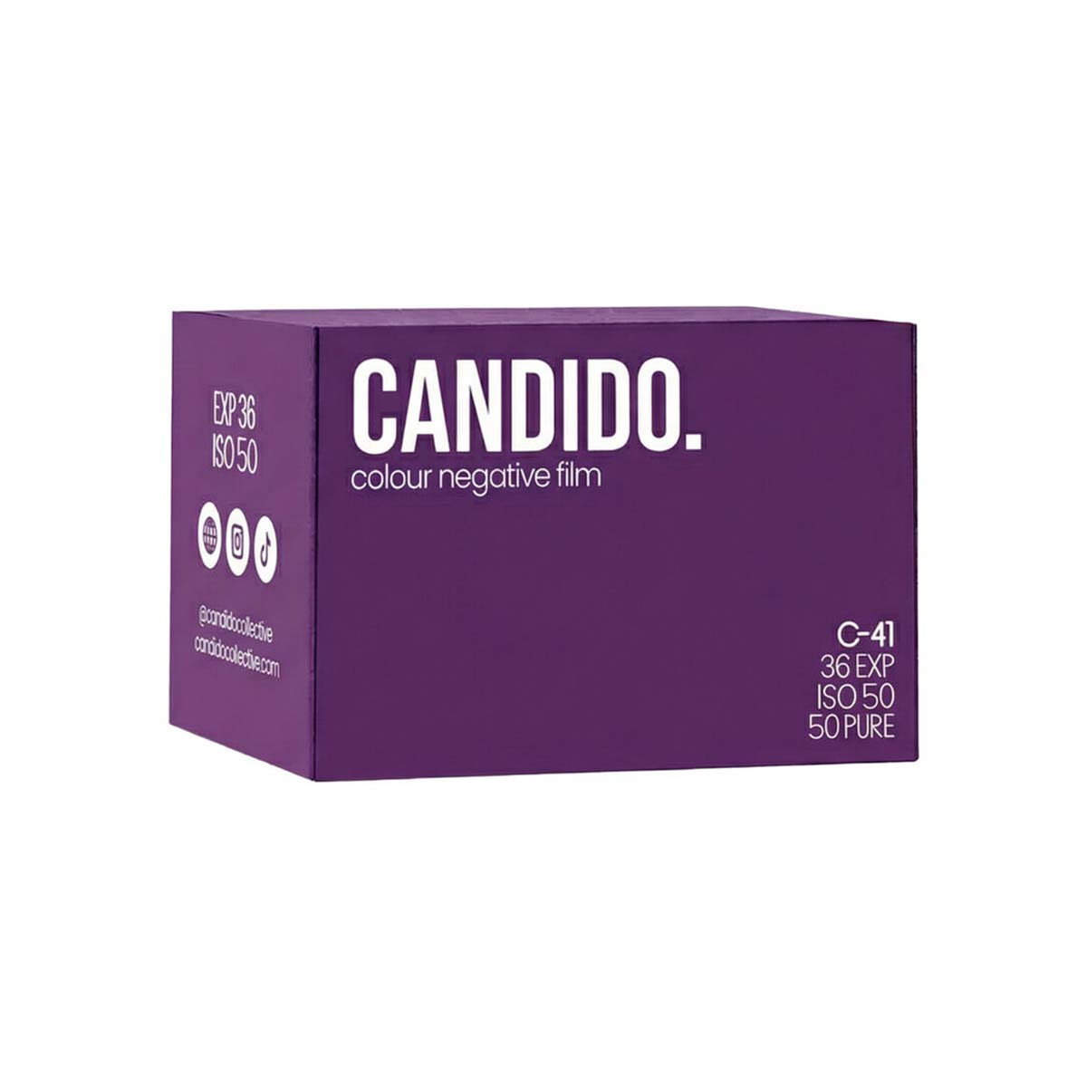 Candido 50 ISO, Color 35mm Film, 36 exp