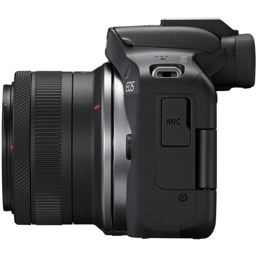 Canon EOS R50 Mirrorless Camera with 18-45mm Lens (Black