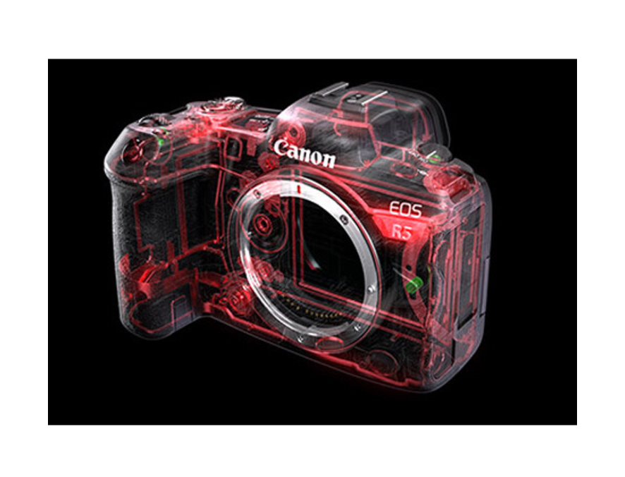 Canon EOS R5 Mirrorless Camera with 24-105mm f/4 Lens