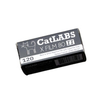 Catlabs X MKII 80 ISO, B&W 120 Film, (Single Roll)