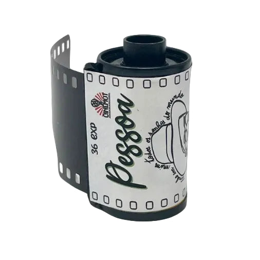 Film roll with 'Pegsou' branding on a white background
