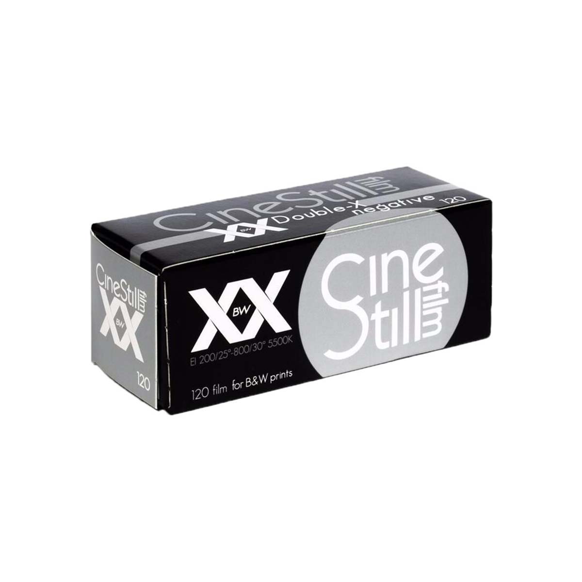CineStill XX 250 ISO, B&W 120 Film, Single Roll