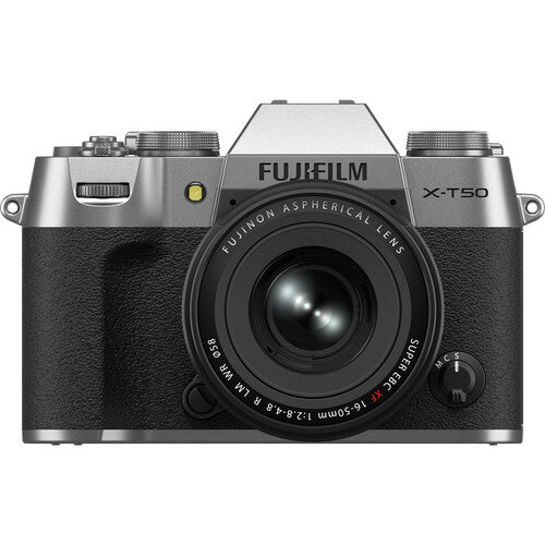 FujiFilm X-T50 Mirrorless Camera - Charcoal Silver Anthracite