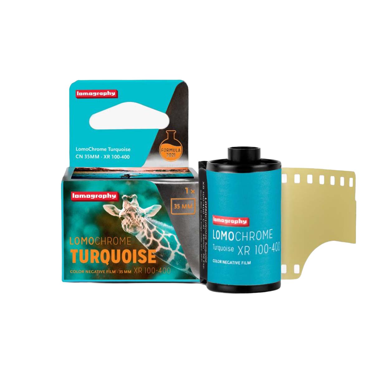 Lomography Turquoise XR 100–400 ISO, Color 35mm Film, 36 exp