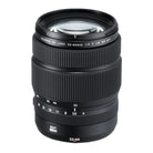 FUJIFILM GF 32-64mm f/4 R LM WR Lens with focus and zoom rings visible.