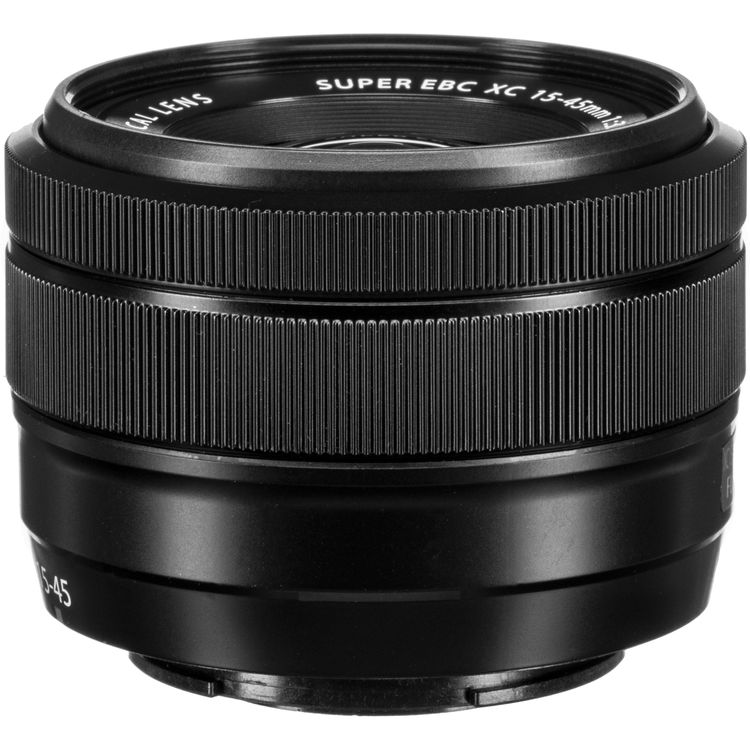 Camera lens with 'Super EBC XC' text on a white background