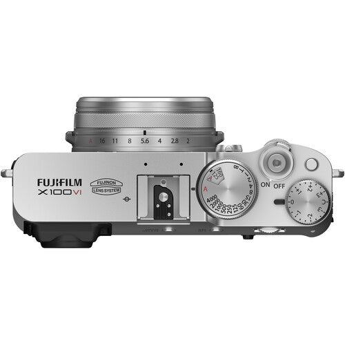 FUJIFILM X100VI Digital Camera (Silver) – Essential Photo Supply
