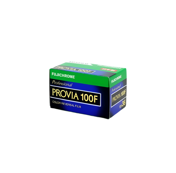 Fujifilm Fujichrome Provia 100F 35mm Color Reversal Film 36exposures