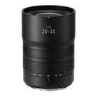 Camera lens with 'XCD 20-35' marking on a white background