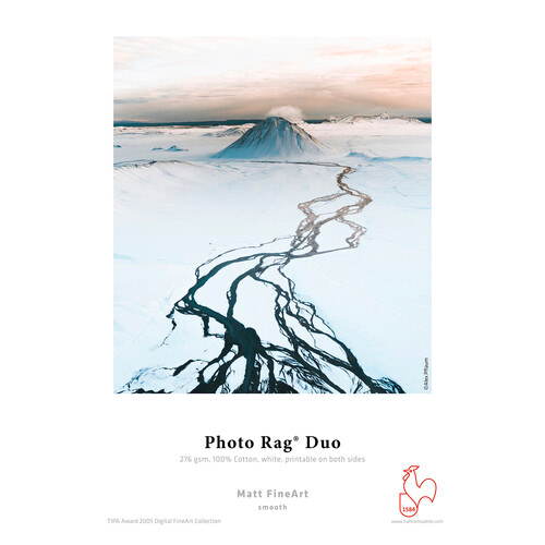 Hahnemuhle Photo Rag Duo Matte FineArt Paper (8.5 x 11" - 25 Sheets)