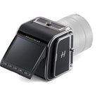 Hasselblad camera with a detachable screen on a white background