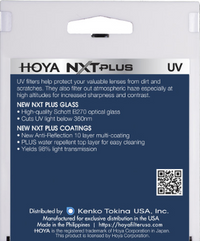 Hoya NXT Plus UV Filter