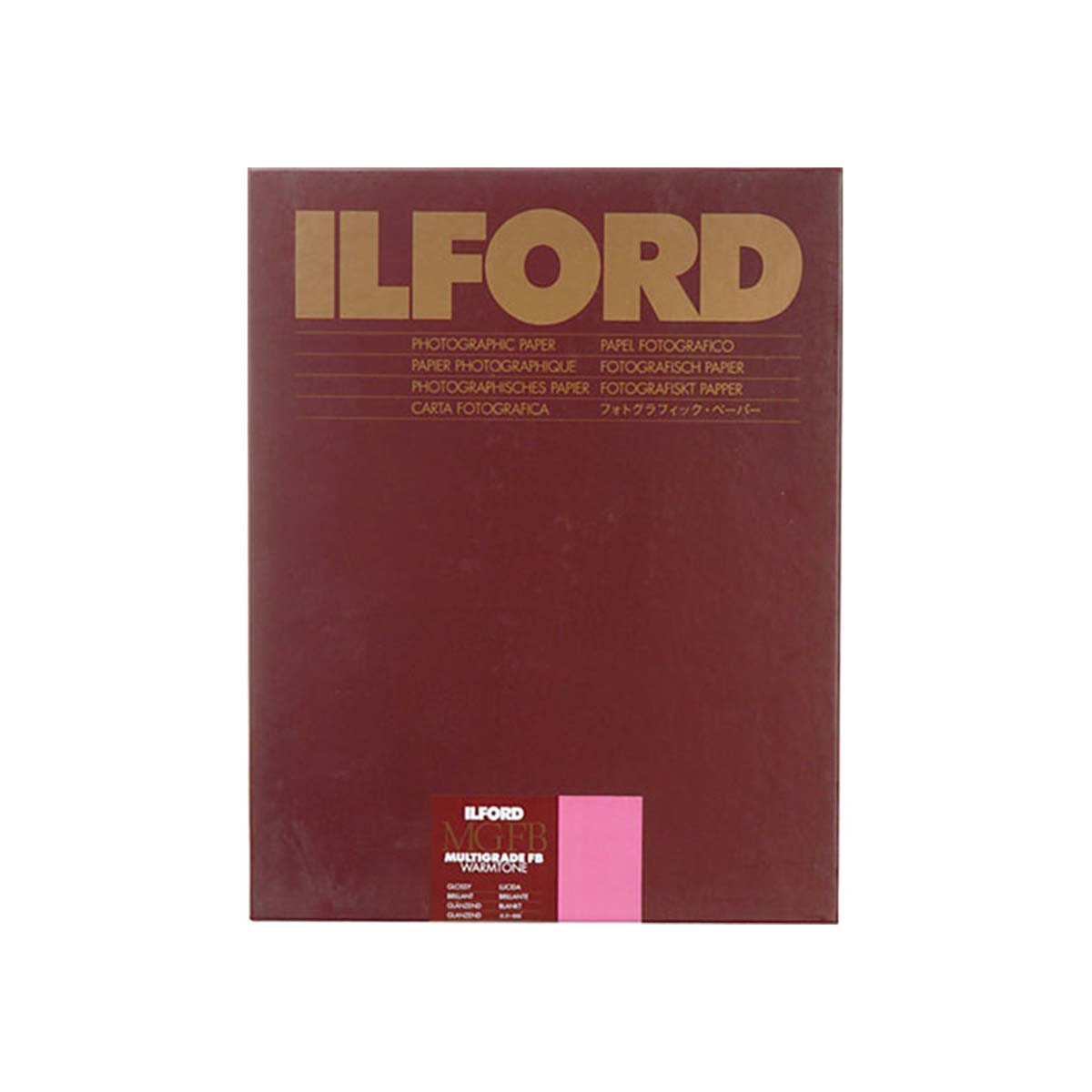 Ilford Multigrade FB Warmtone Paper (Glossy, 8 x 10" , 25 Sheets)
