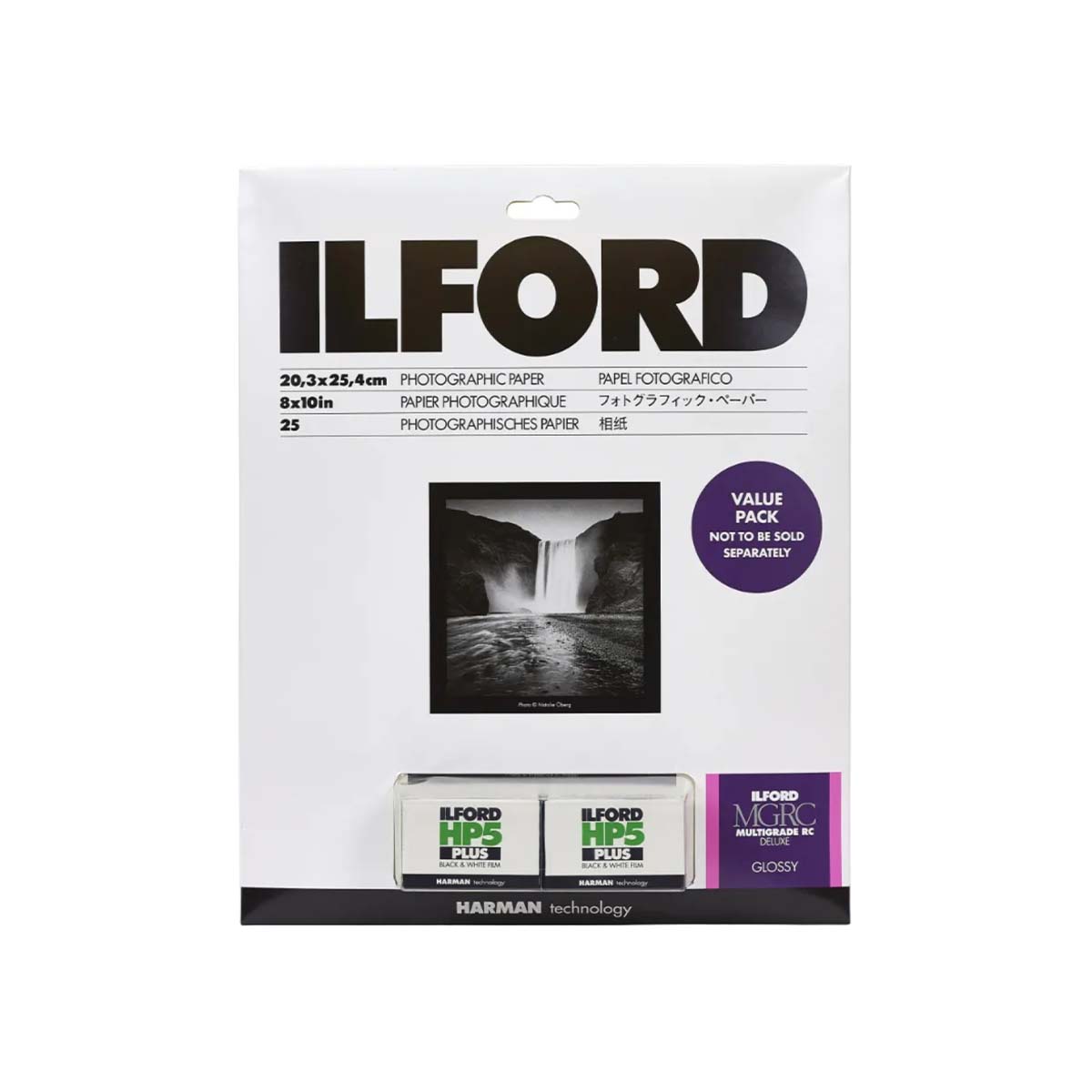 Ilford Multigrade RC Glossy Paper and HP5 Film Value Pack