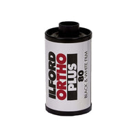 Ilford Ortho Plus 80 ISO, B&W 35mm Film, 36 exp