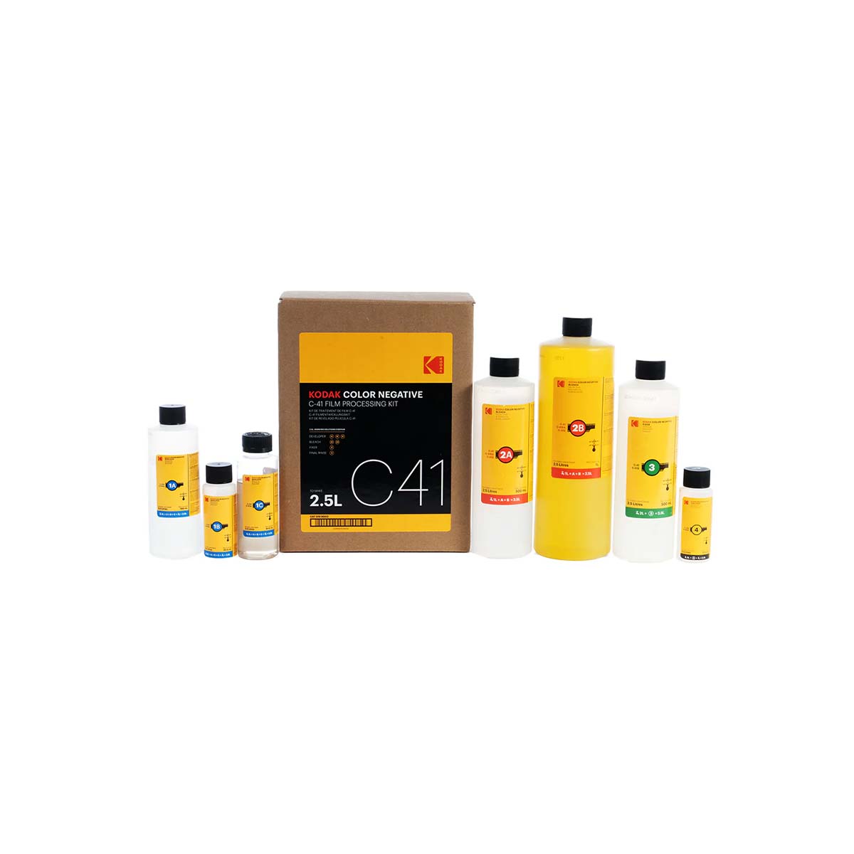 Kodak Color Negative C-41 Film Processing Kit