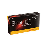 Kodak Ektar 100 ISO, Color 120 Film, Single Roll