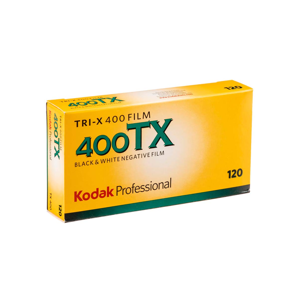 Kodak Tri-X 400 ISO, B&W 120 Film, (Single Roll)