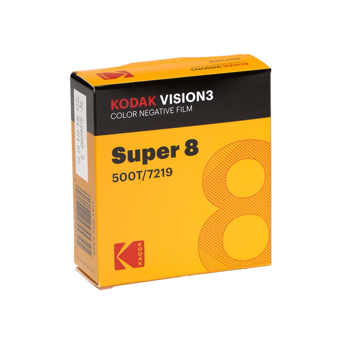 Kodak Vision3 500T ISO, Color Super 8 Film (50 ft.)