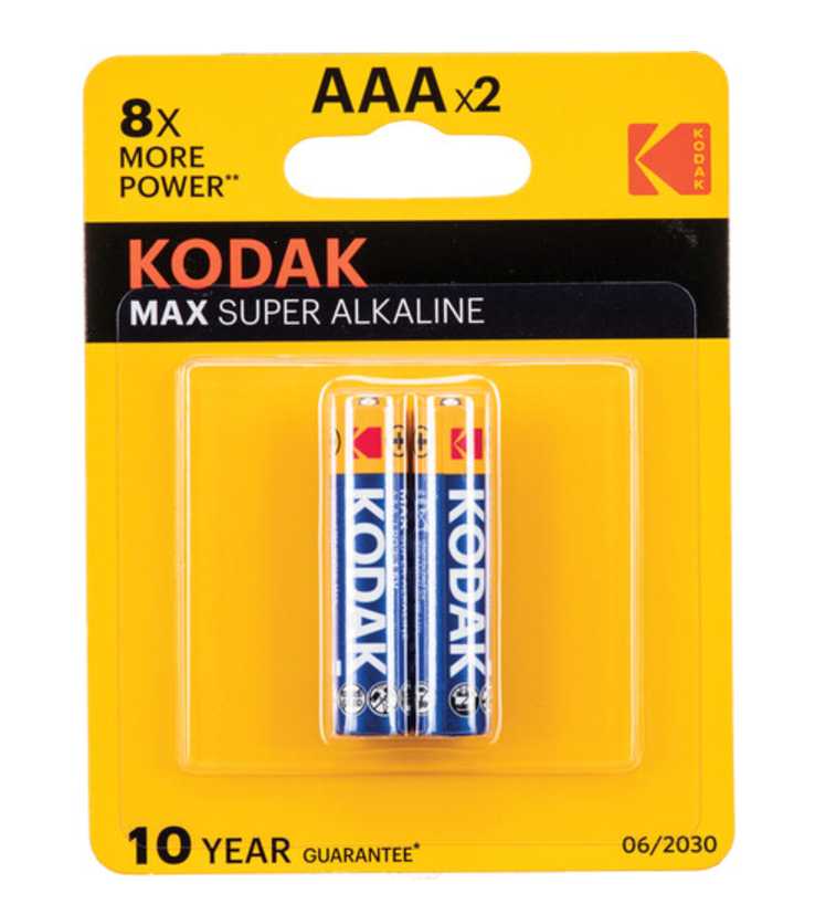 Kodak Alkmax AAA 2 pack