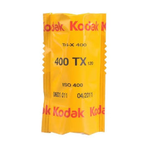 Kodak Tri-X 400 film packaging on a white background