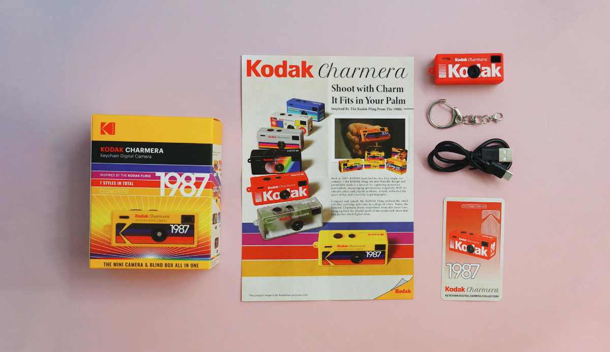 Kodak Charmera Keychain Digital Camera