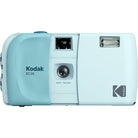 Kodak EC35 instant camera in a light pastel blue color, shown from the back against a plain white background.