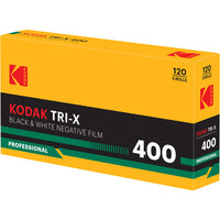 Kodak Professional Tri-X 400 BW Film (120 Roll Film - Single Roll)