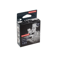 Single roll of Lomography Earl Grey 100 ISO 120 black and white film in a branded cardboard box.