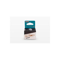 Lomography Fantome Kino 8 ISO 35mm black and white film box with teal branding and a portrait graphic on a white background.