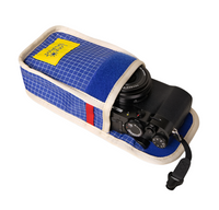 Long Weekend Camera Pouch - Creme Multi